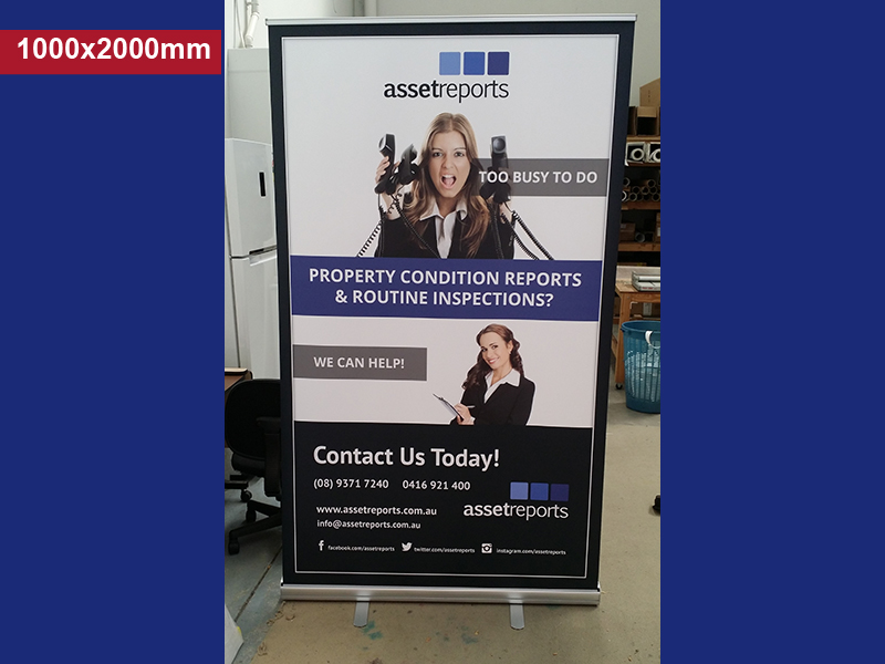 Economy Pull up banner - 1000x2000mm