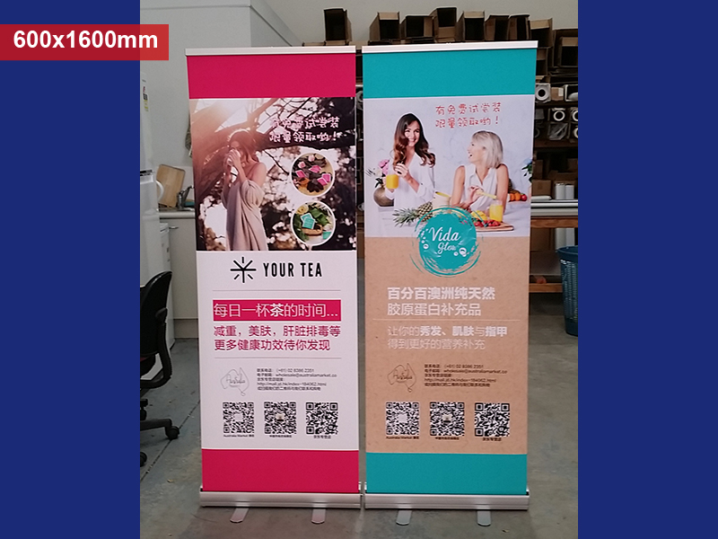 Economy Pull up banner - 600x1600mm