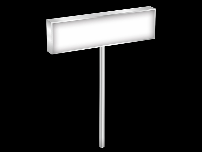 Illuminated Pylon Sign